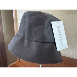 Athleta Unisex Black Bucket Hat One Size Summer Casual Packable